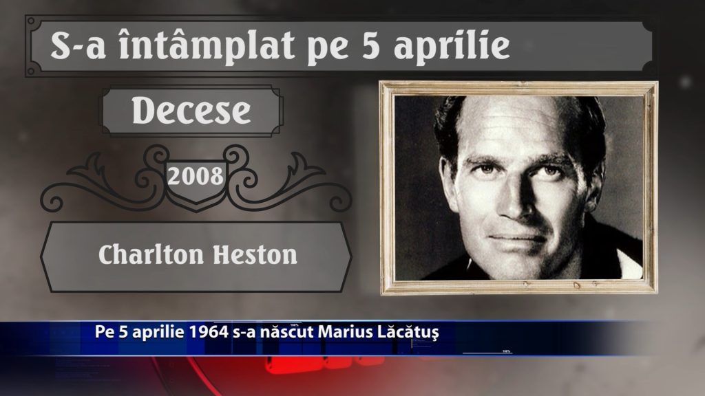 Pe 5 aprilie 1964 s-a nascut Marius Lacatus