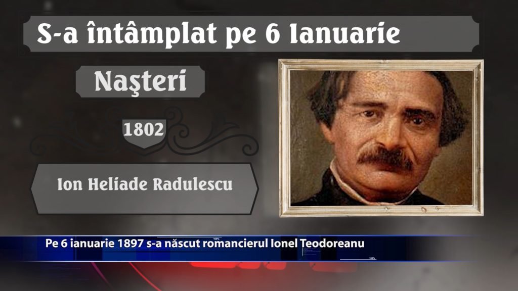 Pe 6 ianuarie 1897 s-a nascut romancierul Ionel Teodoreanu