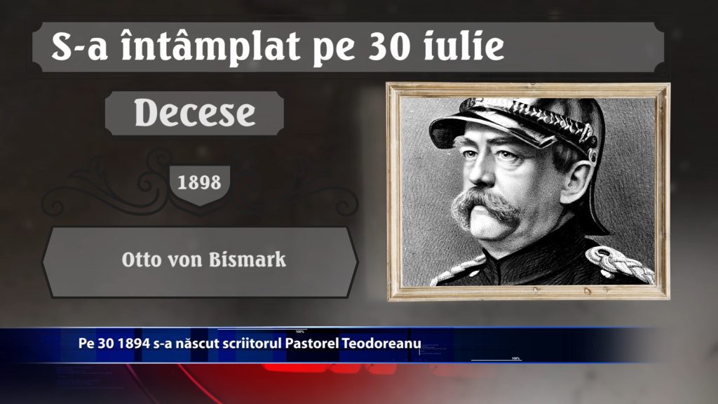 Pe 30 iulie 1894 s-a nascut scriitorul Pastorel Teodoreanu