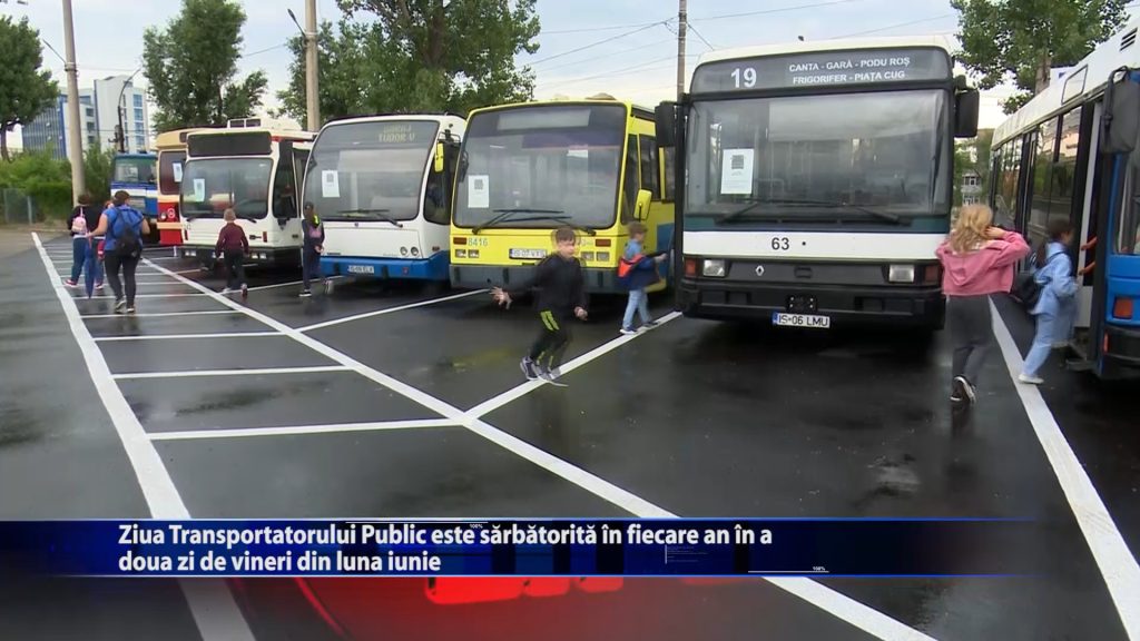 Ziua Transportatorului Public este sarbatorita in fiecare an in a doua zi de vineri din luna iunie