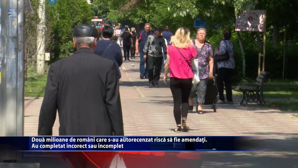 Doua milioane de romani care s-au autorecenzat risca sa fie amendati. Au completat incorect sau incomplet