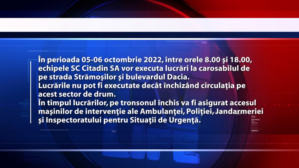 ANUNȚ SC CITADIN SA