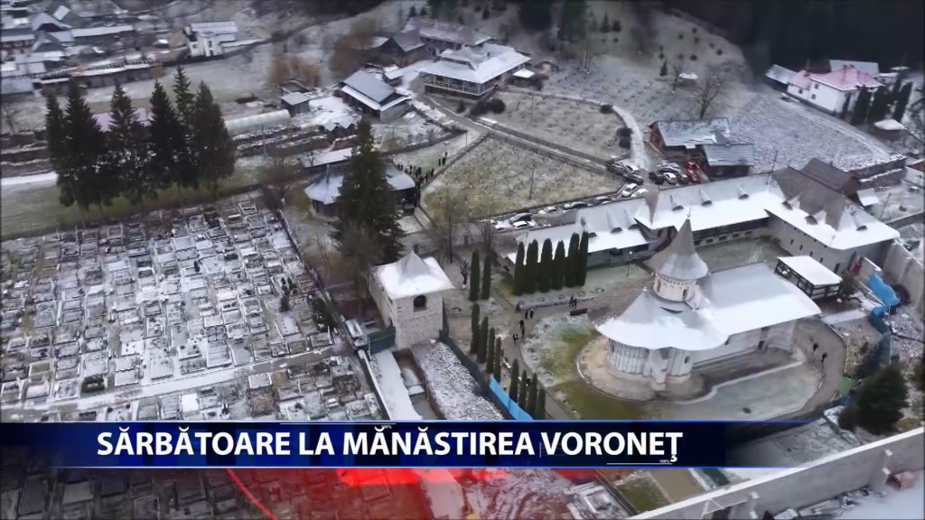 SFANTUL DANIIL SIHASTRUL, SERBAT LA VORONET