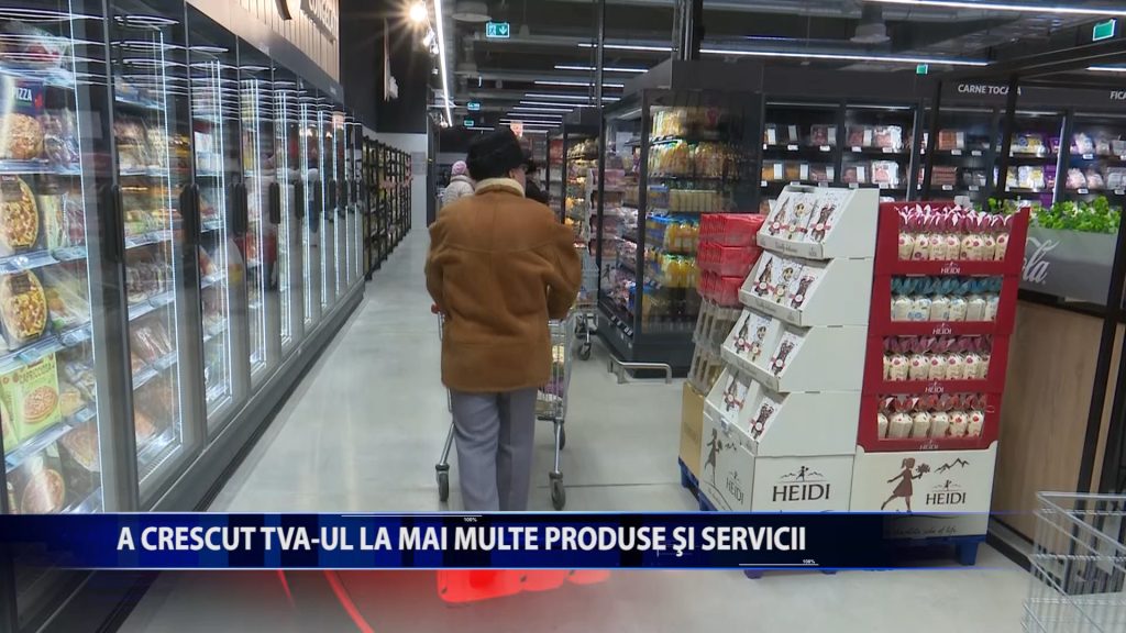 A CRESCUT TVA-UL LA MAI MULTE PRODUSE SI SERVICII