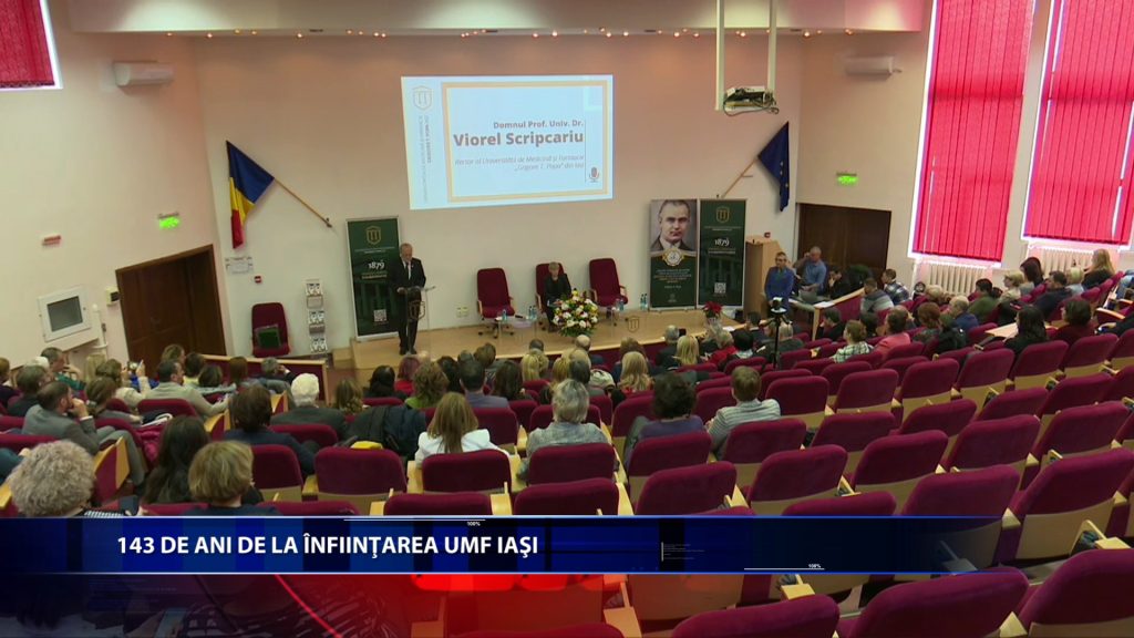 143 ANI DE LA INFIINTAREA UMF IASI