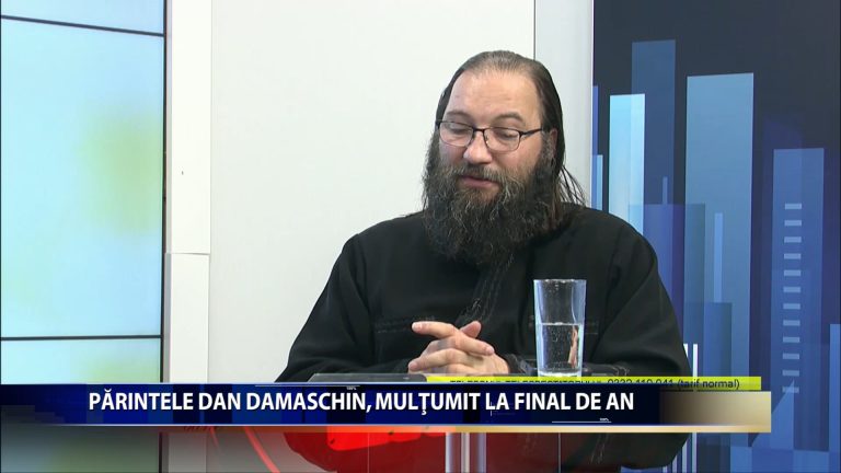 PARINTELE DAN DAMASCHIN, MULTUMIT LA FINAL DE AN