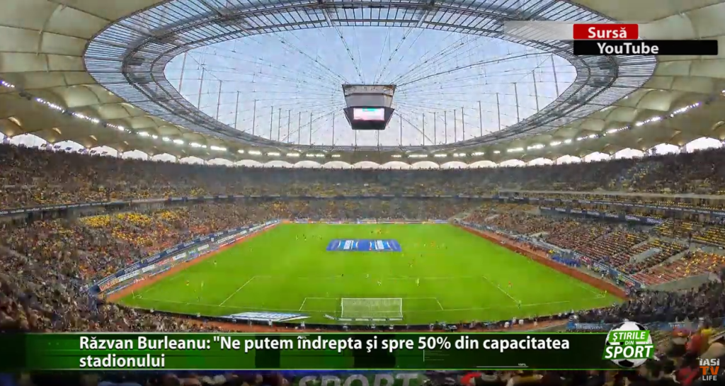 Cu spectatori la EURO | Razvan Burleanu: „Ne putem indrepta si spre 50% din capacitatea stadionului”