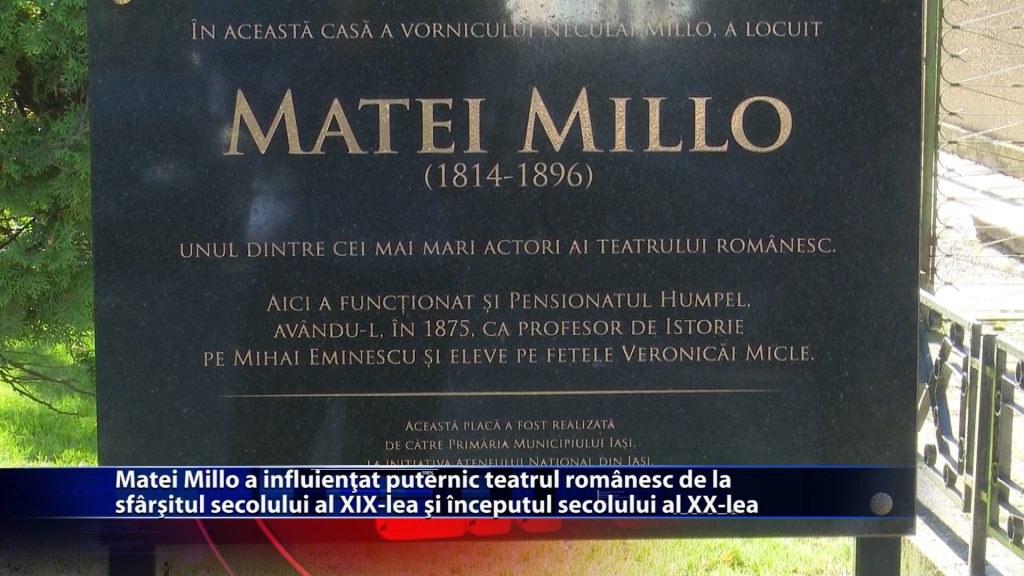 Matei Millo a influentat puternic teatrul romanesc de la sfârșitul secolului al XIX-lea și începutul secolului al XX-lea