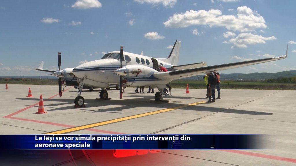 La Iasi se vor simula precipitatii prin interventii in atmosfera din aeronave speciale