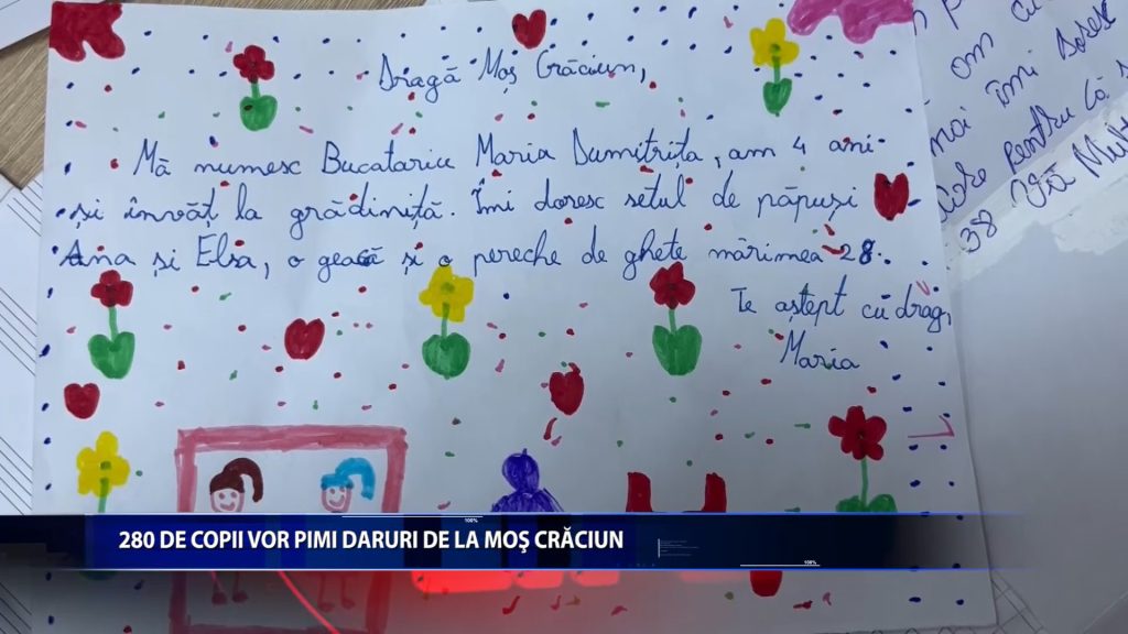 280 DE COPII VOR PRIMI DARURI DE LA MOS