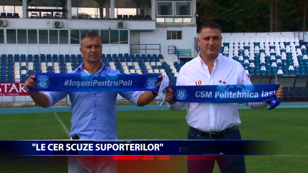 Daniel Pancu isi cere scuze in fata suporterilor Politehnicii