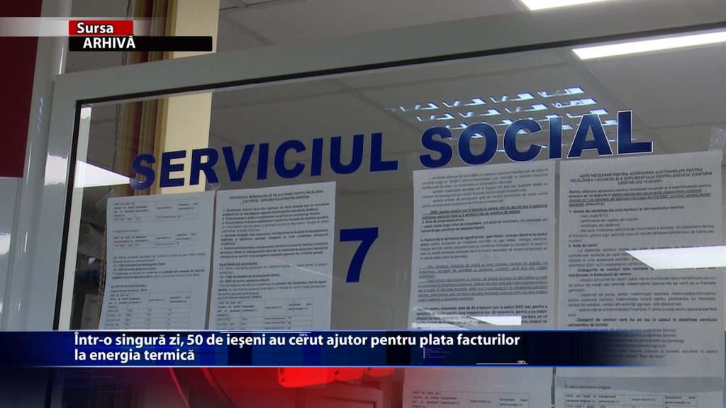 Intr-o singura zi, 50 de ieseni au cerut ajutor pentru plata facturilor la energia termica