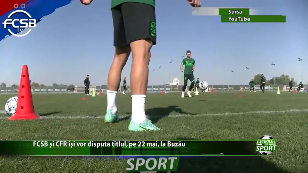 FCSB si CFR isi vor disputa titlul, pe 22 mai, la Buzau