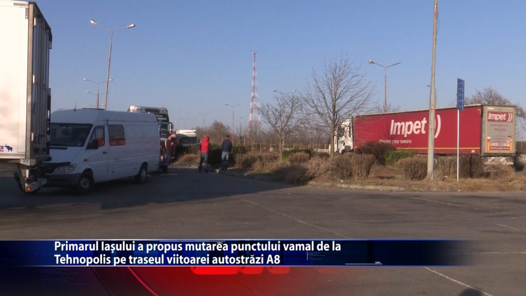 Primarul Iasului a propus mutarea punctului vamal de la Tehnopolis pe traseul viitoarei autostrazi A8