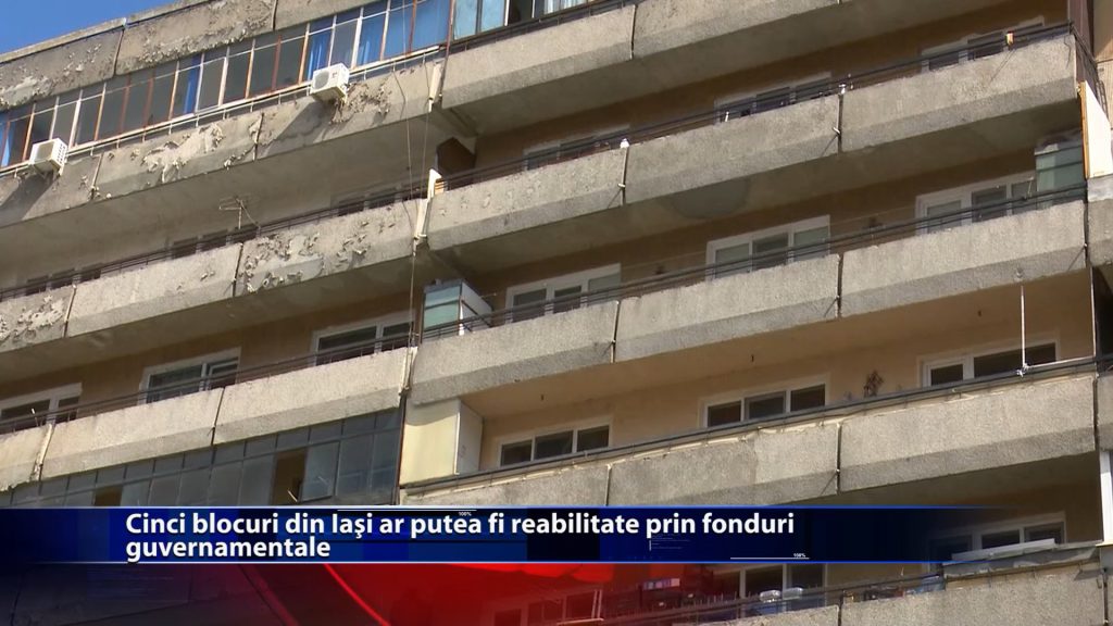 Cinci blocuri din Iasi ar putea fi reabilitate prin fonduri guverbnamentale