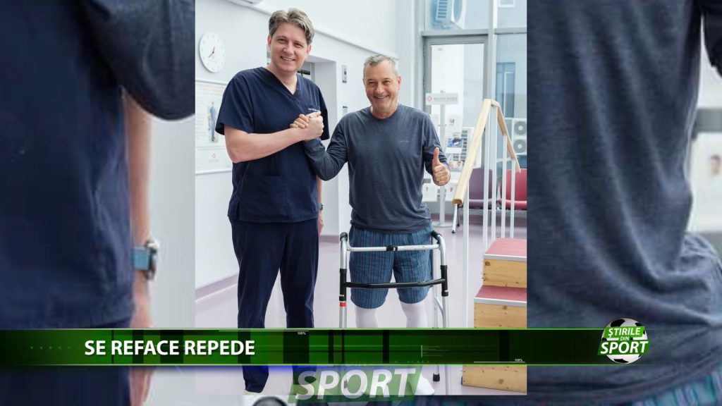 Mircea Rednic se reface repede, dupa operatia de coxartroza. Care este primul mesaj al fostului antrenor din dealul Copoului?