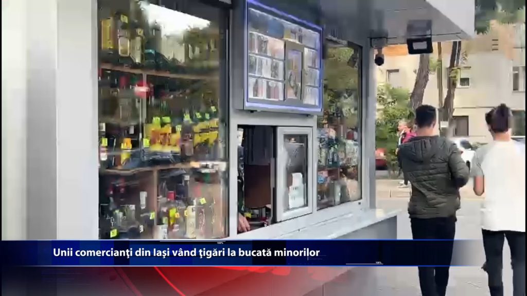 Unii comercianti din Iasi vand tigari la bucata minorilor