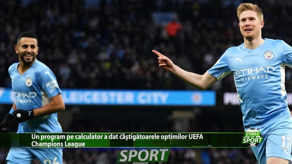 Un program pe calculator a dat câstigatoarele optimilor UEFA Champions League