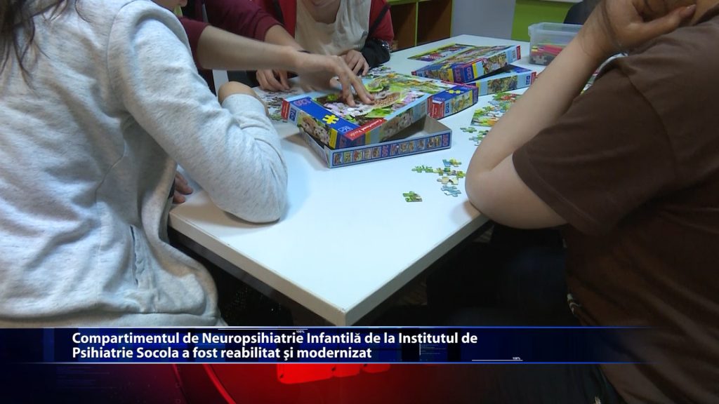 Compartimentul de Neuropsihiatrie infantila de la Institutul de Psihiatrie Socola Socola a fost reabilitat si modernizat