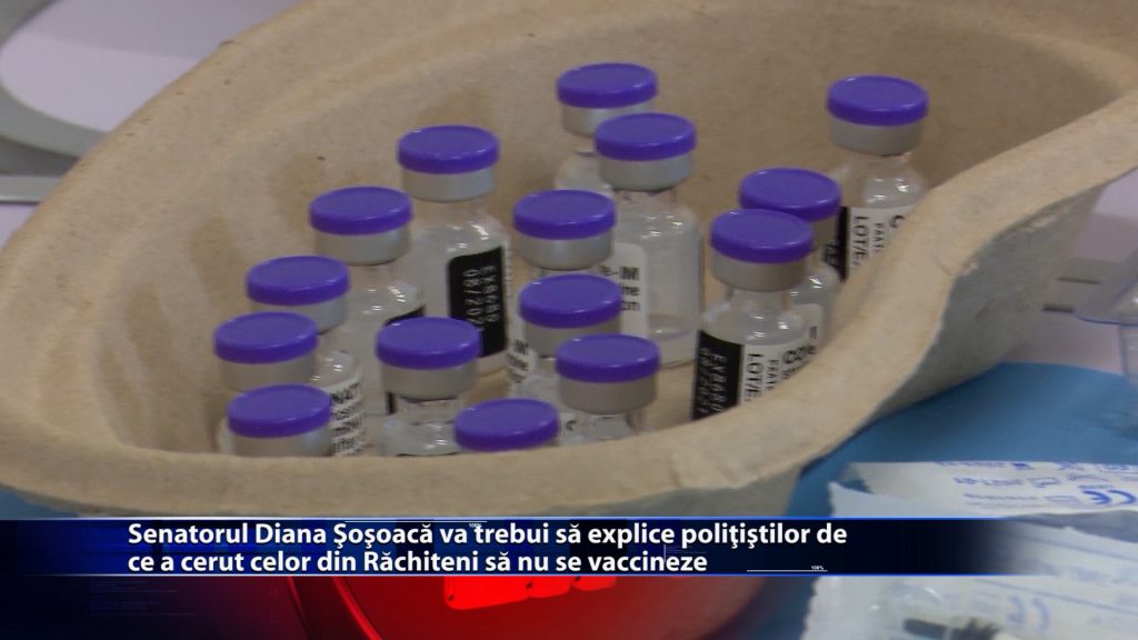 Senatorul Diana Șoșoacă va trebui să explice polițiștilor de ce a cerut celor din Răchiteni să nu se vaccineze