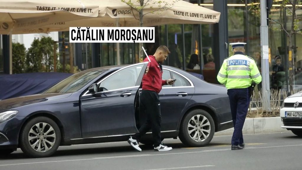 Cătălin Moroşanu a fost prins băut la volan. Vezi imaginile cu acesta