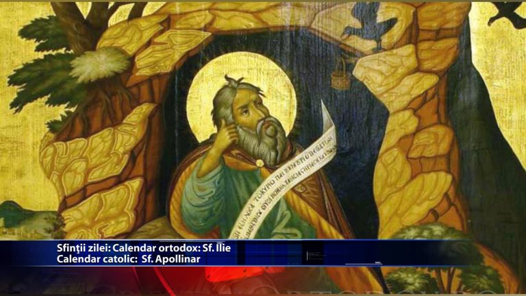 Sfintii zilei: Calendar ortodox: Sfantul Ilie Calendar catolic: Sfantul Apollinar