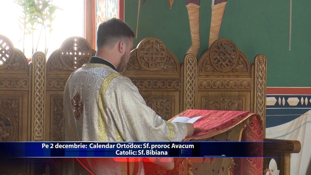Sfintii zilei: Calendar ortodox: Sf. proroc Avacum Calendar catolic: Sfanta Bibiana