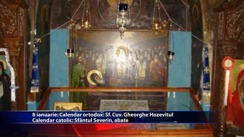 Sfintii zilei: Calendar ortodox: Sf. Cuv. Gheorghe Hozevitul Calendar catolic: Sf. Severin, abate