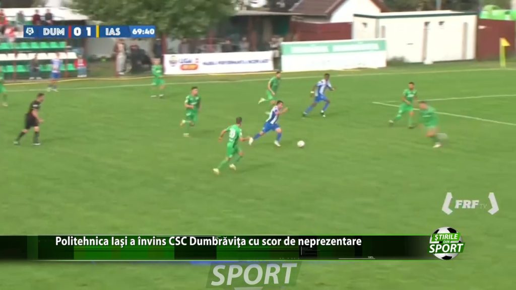 Politehnica Iasi a invins CSC Dumbravita cu scor de neprezentare
