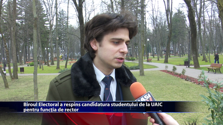 Biroul Electoral a respins candidatura studentului de la UAIC pentru functia de rector