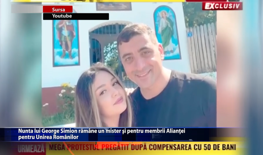 Nunta lui George Simion ramane un mister si pentru membrii Aliantei pentru Unirea Romanilor