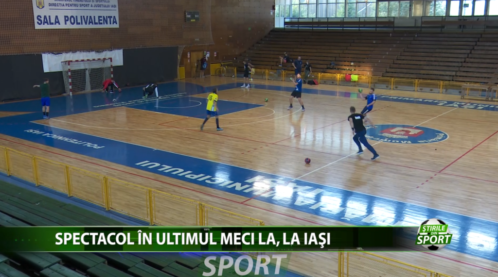 Spectacol in ultimul meci, la Iasi