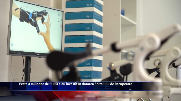 Peste 4 milioane de EURO s-au investit in dotarea Spitalului de Recuperare