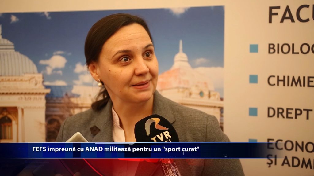 FEFS impreuna cu ANAD militeaza pentru un „sport curat”