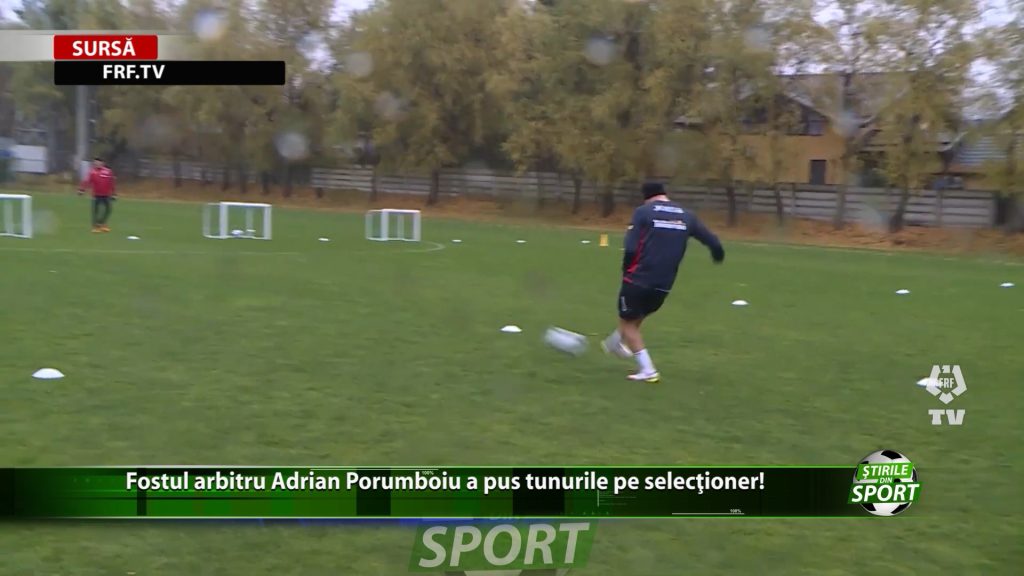 Fostul arbitru Adrian Porumboiu a pus tunurile pe selecționer!
