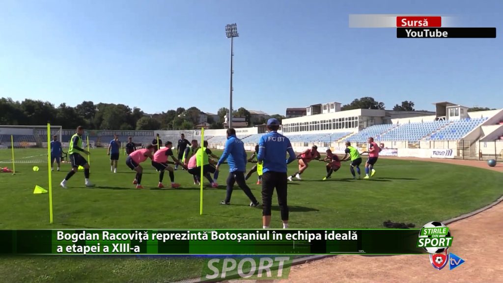 Bogdan Racovițan reprezentat Botoșaniul în echipa ideala a etapei a XIII-a
