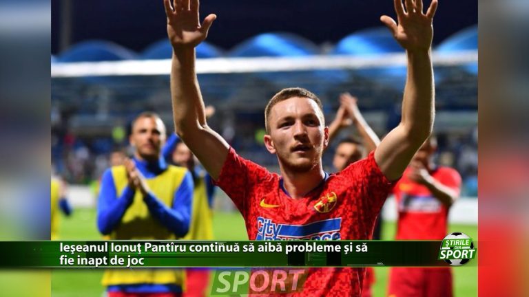 Ieșeanul Ionuț Panțîru continuă să aibă probleme și să fie inapt de joc