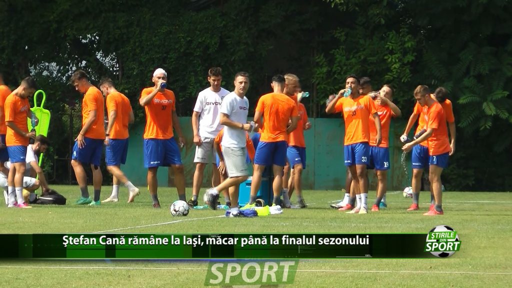 Ștefan Cană rămâne la Iași, măcar până la finalul sezonului. Acestea sunt garanțiile date de către Costel Enache