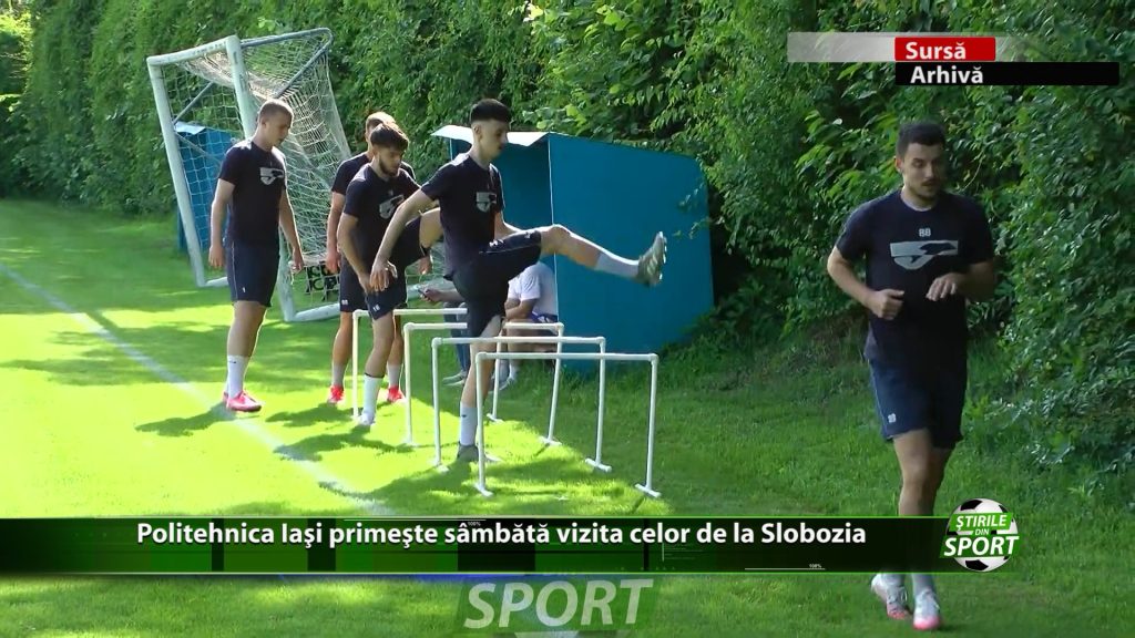 Politehnica Iași primește sâmbăta vizita celor de la Slobozia