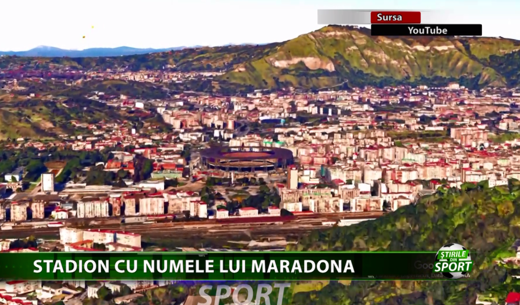Stadionul din Napoli va purta numele lui Diego Maradona