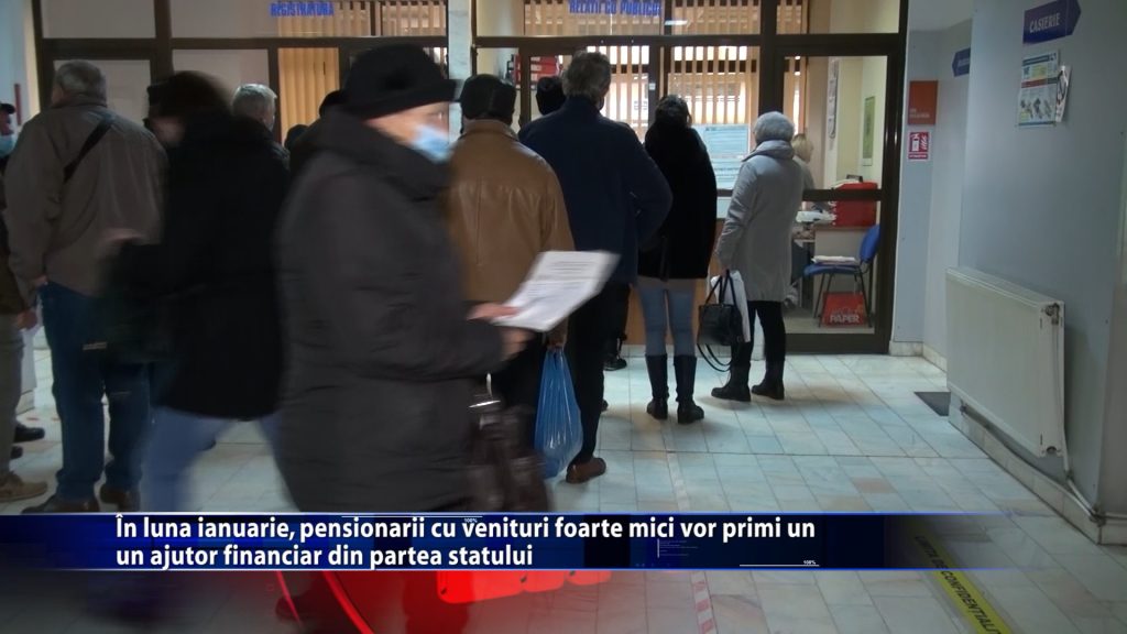 In luna ianuarie, pensionarii cu venituri foarte mici vor primi un ajutor financiar din partea statului