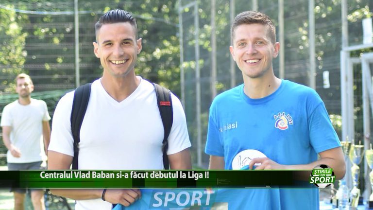 Centralul Vlad Baban si-a facut debutul la Liga I! Dupa mai bine de doua decenii