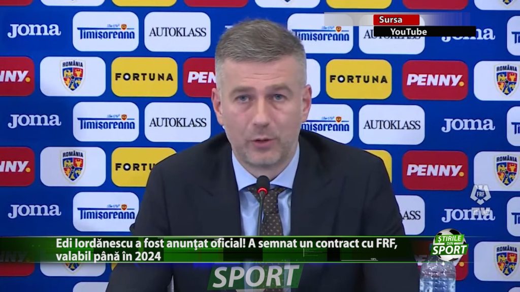 Edi Iordanescu a fost anuntat oficial! A semnat un contract cu FRF, valabil pana in 2024