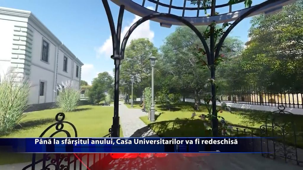Până la sfârșitul anului, Casa Universitarilor va fi redeschisă