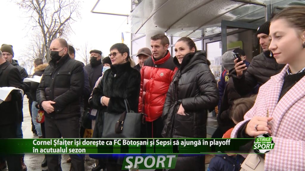 Cornel Sfaiter isi doreste ca FC Botosani si Sepsi sa ajunga in playoff in actualul sezon