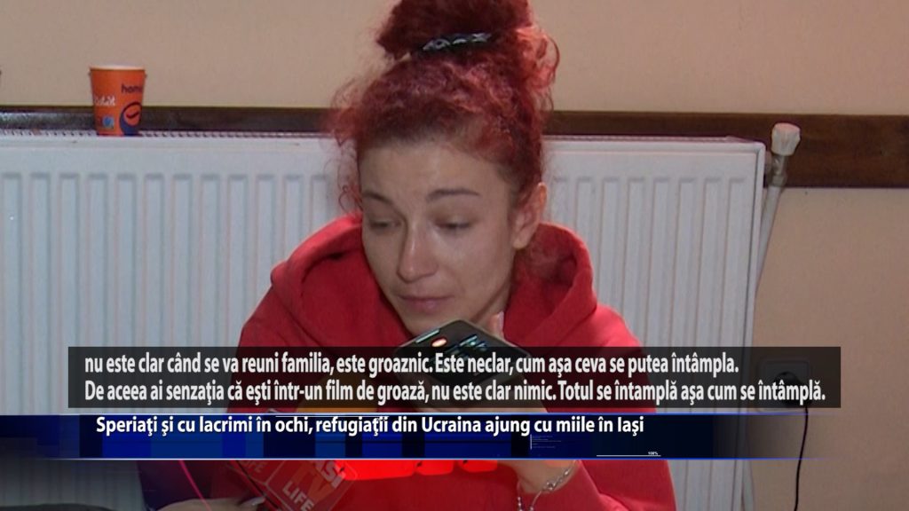 Speriati si cu lacrimi in ochi, refugiatii din Ucraina ajung cu miile in Iasi
