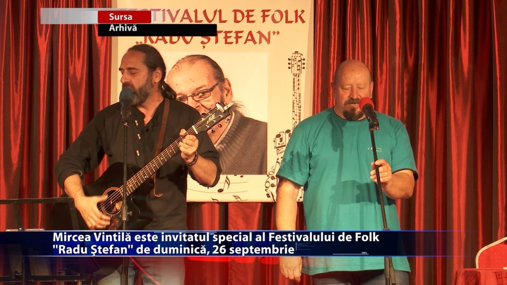 Mircea Vintilă este invitatul special al Festivalului de Folk „Radu Ștefan” de duminică, 26 decembrie