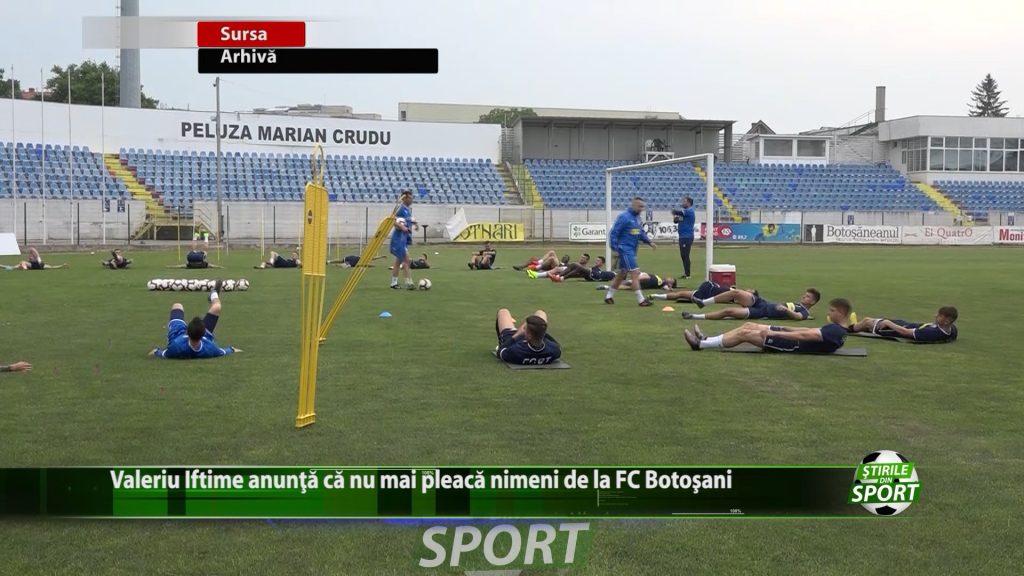 Valeriu Iftime anunta ca nu mai pleaca nimeni de la FC Botosani
