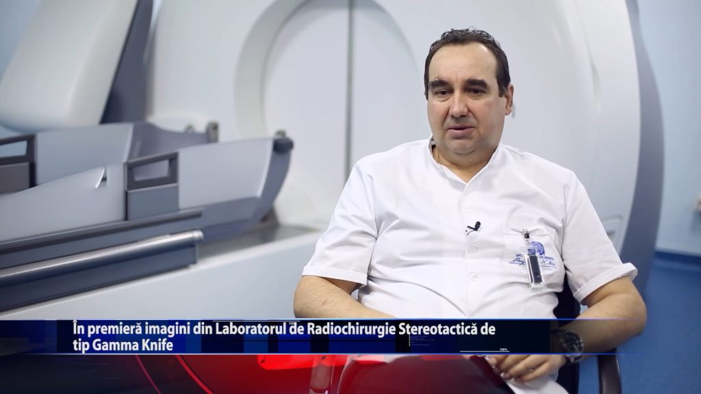 In premiera imagini din Laboratorul de Radiochirurgie Stereotactica de tip Gamma Knife