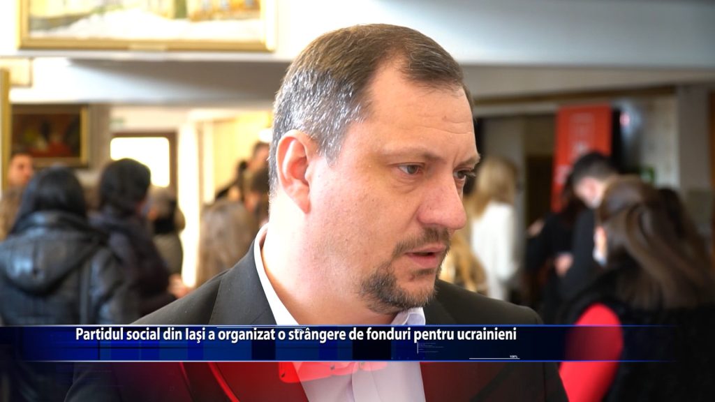 Partidul Social din Iasi a organizat o strangere de fonduri pentru ucrainieni